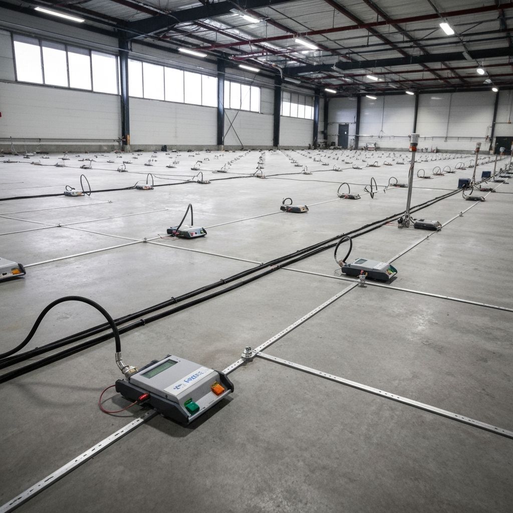 High-tech moisture mapping equipment and acoustic sensors